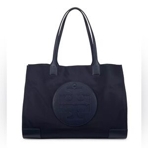 NWT Tory Burch Ella tote - navy + dust bag